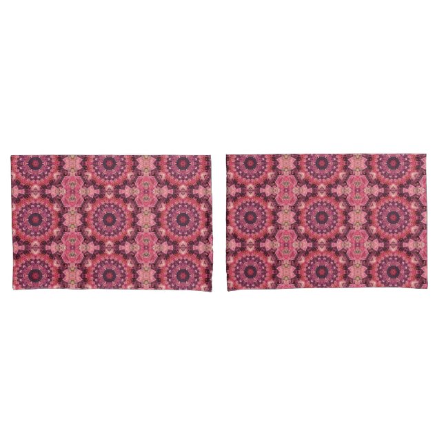 Pink Quilt Pillow Case (Front-Set)