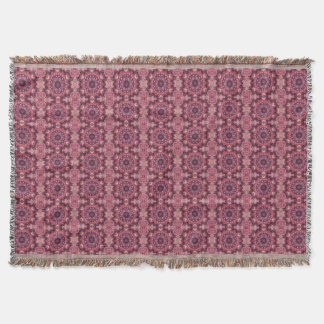 Pink Quilt Throw Blanket