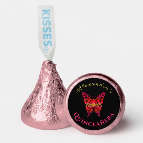 Pink Quinceaera Hersheys Kisses