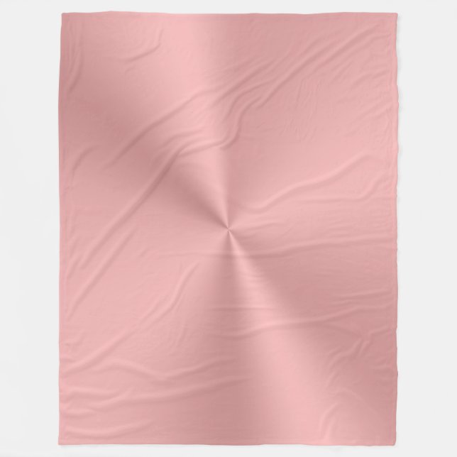 Pink radial shine effect fleece blanket (Front)