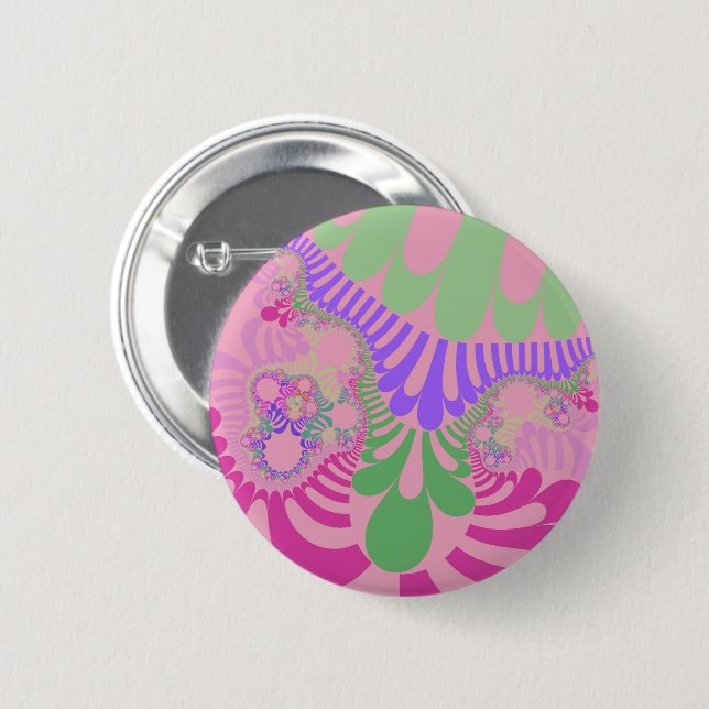 Pink Rainbow Mod Button (Front & Back)
