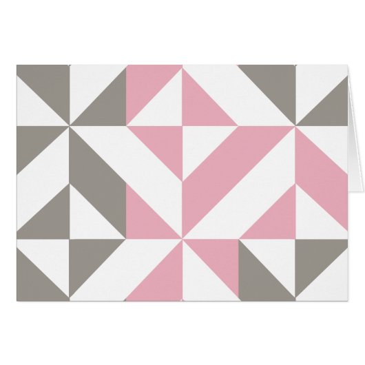 Pink Raspberry and Silver Geometric ZigZag (Front Horizontal)