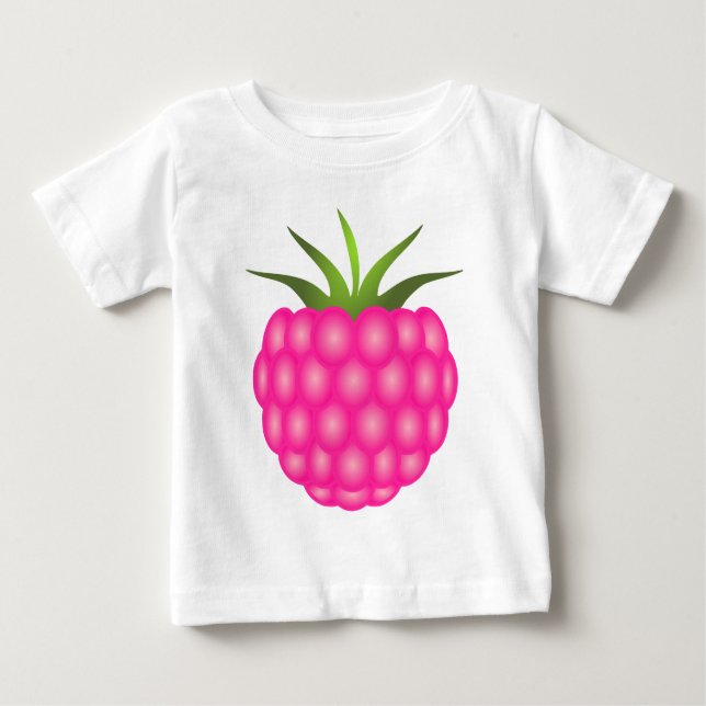 Pink Raspberry or Just Berry Baby T-Shirt (Front)