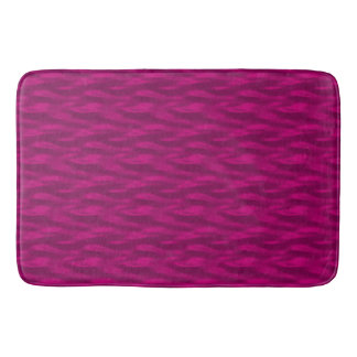 Pink Raspberry Water Bathroom Mat