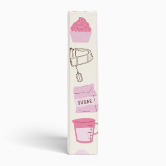 Pink Recipe Binder