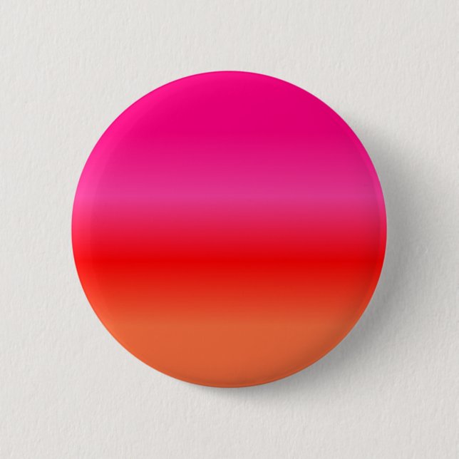Pink, Red and Orange Gradient Button (Front)