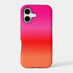 Pink, Red and Orange Gradient iPhone 17 Case