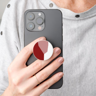 Pink Red and White PopSocket