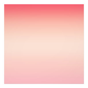 Pink red and yellow color gradient background photo print