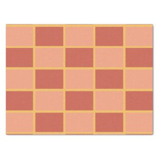 Pink Red Checkered Square Pattern