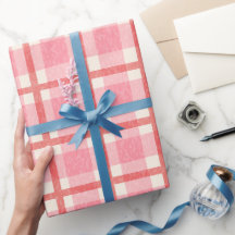 Pink & Red Christmas Gingham