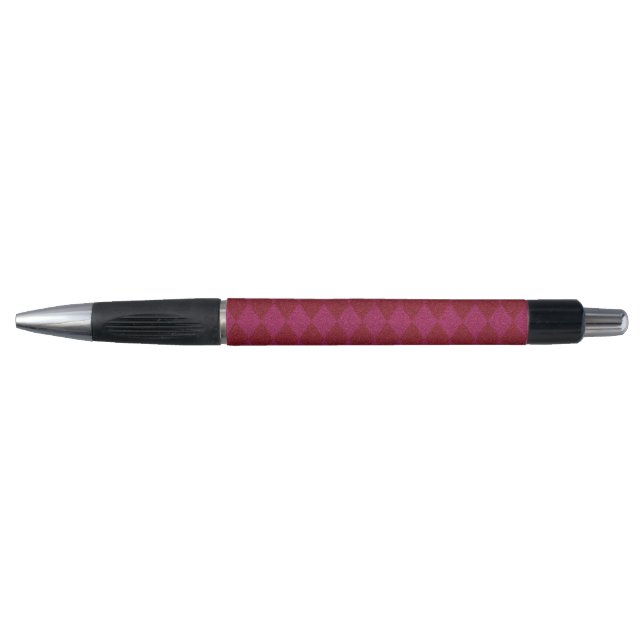 Pink & Red Diamond Glitter Pen (Front)