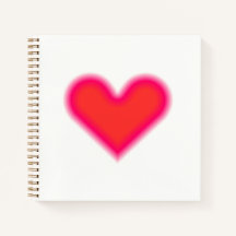 Pink Red Heart Optical Art