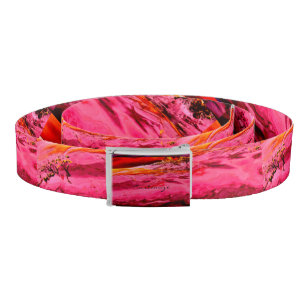 pink/red maui wave pattern Thunder_Cove Belt