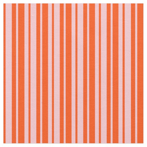 Pink & Red Pattern of Stripes Fabric