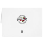 Pink Red Roses Lily of the Valley White Lace (Back Horizontal)