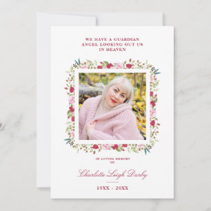 Pink & Red Shades Botanical Floral Garland Photo