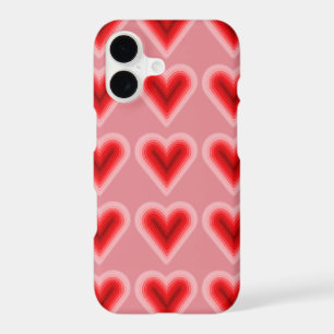 Pink & Red Valentine's Day Heart iPhone 17 Case