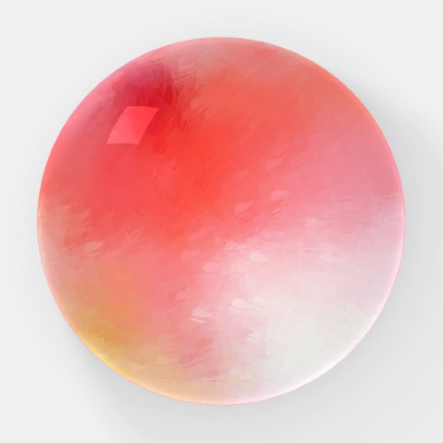 Pink Red Yellow Color Template Elegant Modern Paperweight