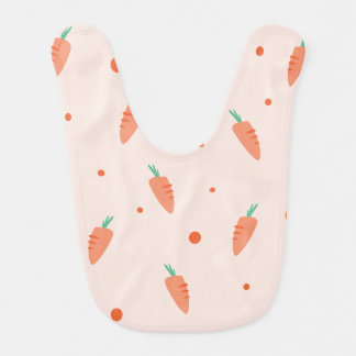 Pink reddish  baby bib