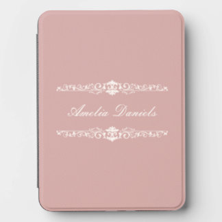 Pink Regency Style Personalized Kindle cover