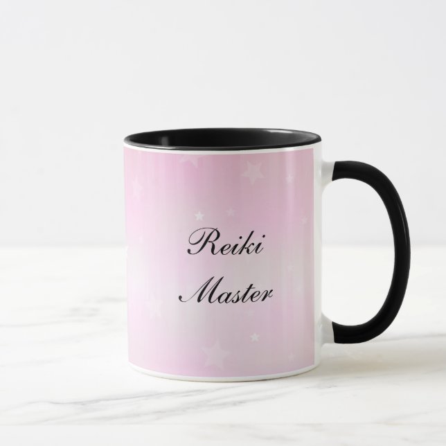 Pink Reiki Master Mug (Right)