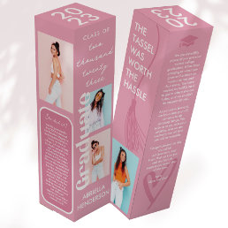 Pink Rero Graduation Gift Wine Box