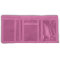 Pink Retro 1980s Style Rainbow Velcro Wallet