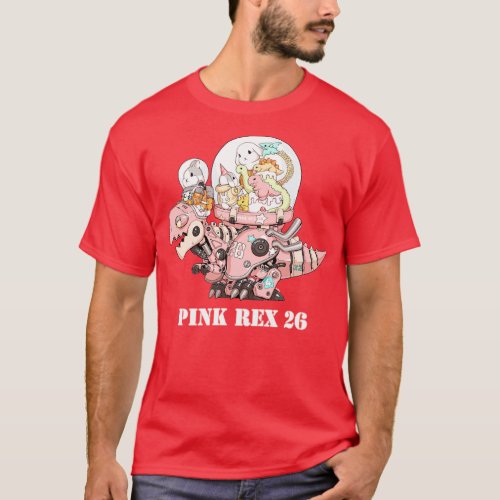 Pink Rex T_Shirt