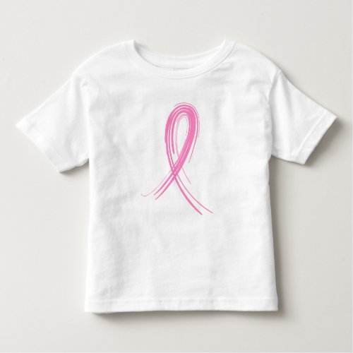 Pink Ribbon 2 Breast Cancer Toddler T_shirt