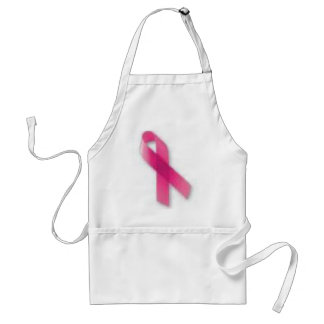 PINK RIBBON ADULT APRON
