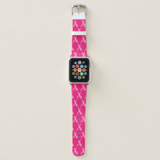 Pink Ribbon Apple Watch Band