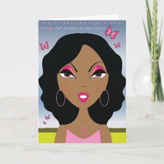 Pink Ribbon - Awareness Card