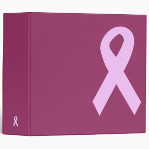 Pink Ribbon Binder