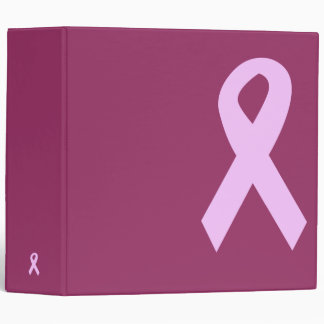 Pink Ribbon Binder