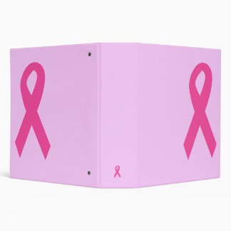 Pink Ribbon Binder