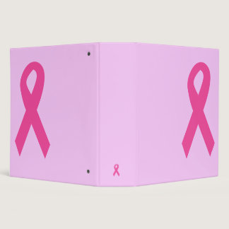 Pink Ribbon Binder