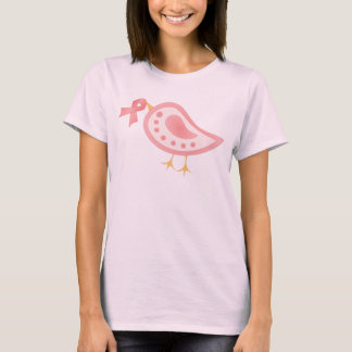 Pink Ribbon Bird T-Shirt