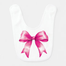 Pink ribbon bow