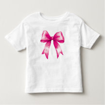 Pink ribbon bow