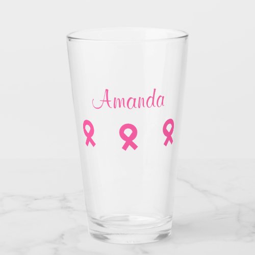 Pink Ribbon Breast Cancer 4Amanda Glass