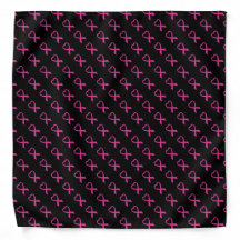Pink Ribbon Breast Cancer Awareness Bandana