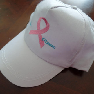 Pink Ribbon Breast Cancer Awareness Baseball Hat