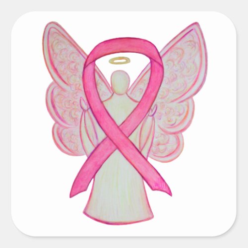 Pink Ribbon Breast Cancer Awareness Decal Stickers