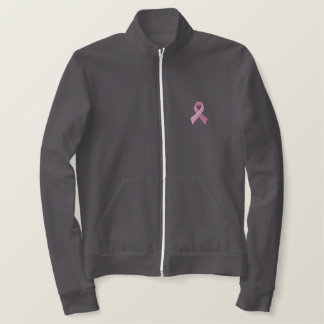 Pink Ribbon - Breast Cancer Awareness Embroidered Jacket