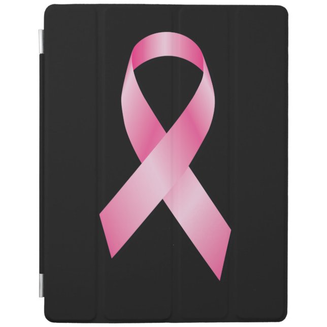 Pink Ribbon - Breast Cancer Awareness iPad Smart Cover (Front)