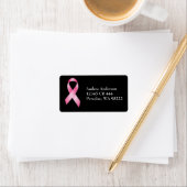 Pink Ribbon - Breast Cancer Awareness Label (Insitu)