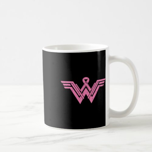 Pink Ribbon Breast Cancer Awareness Mom Wife Gift  Coffee Mug