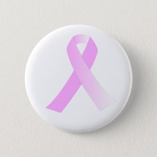 Pink Ribbon Breast Cancer Awareness Pin Button