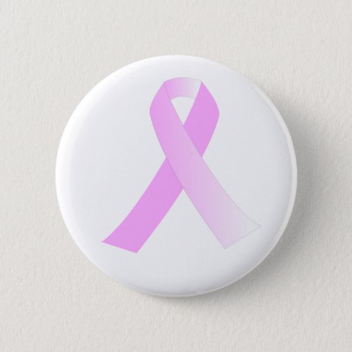 Pink Ribbon Breast Cancer Awareness Pin Button